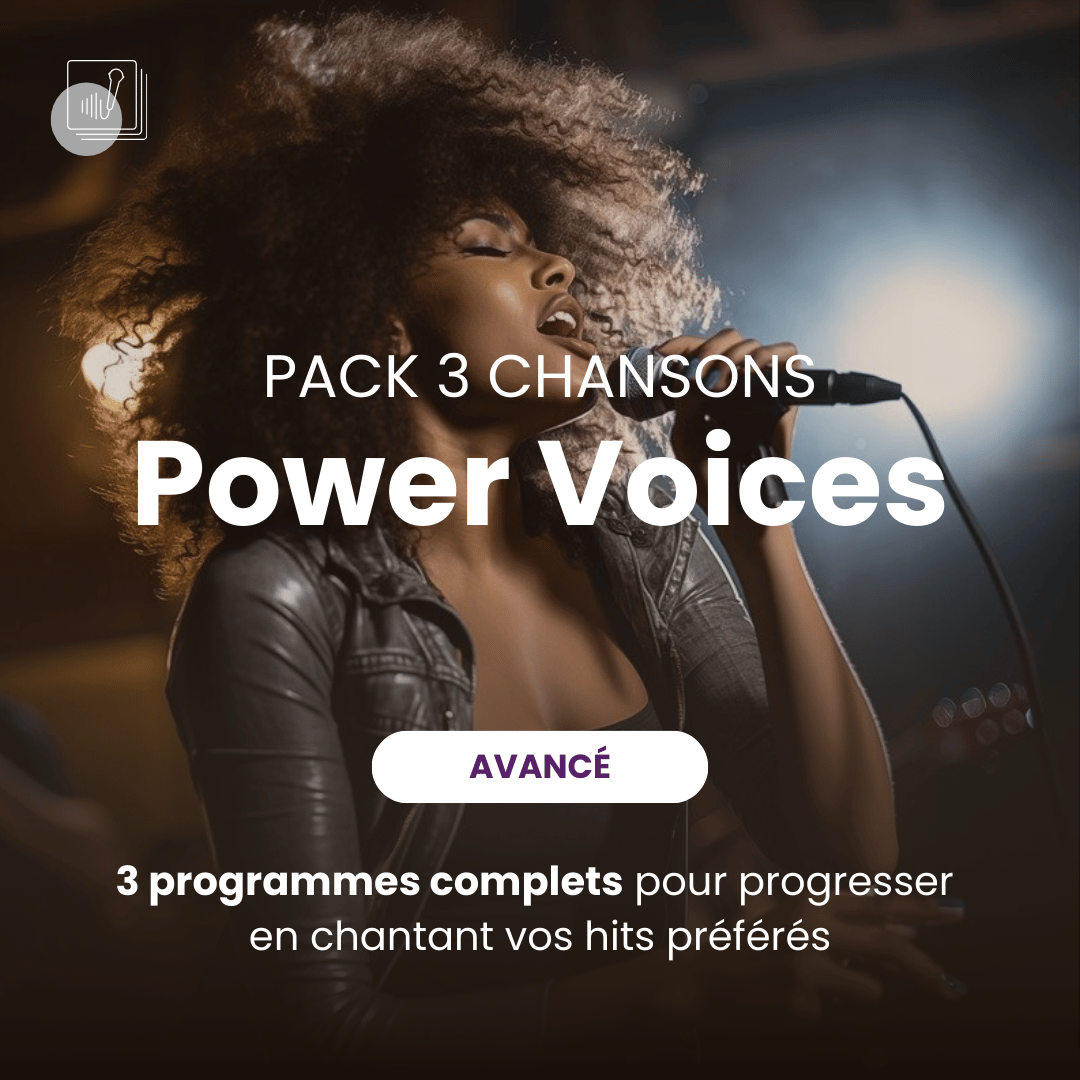 Power Voices : Pack 3 chansons