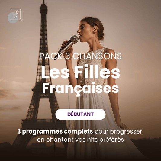 Les Filles Françaises : Pack 3 chansons