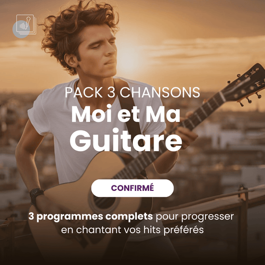 Moi et ma guitare : Pack 3 chansons